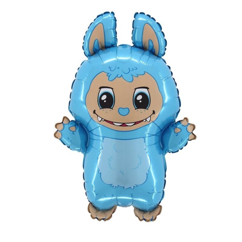 Folinis balionas BAD BUNNY LABUBU BLUE