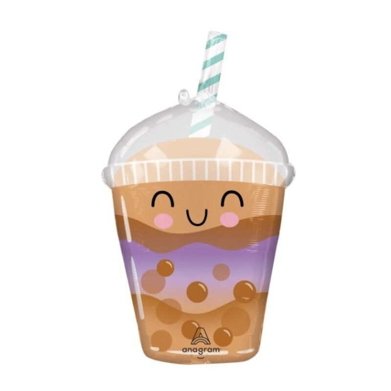 Folinis balionas SIPPY FRIENDS BOBA TEA