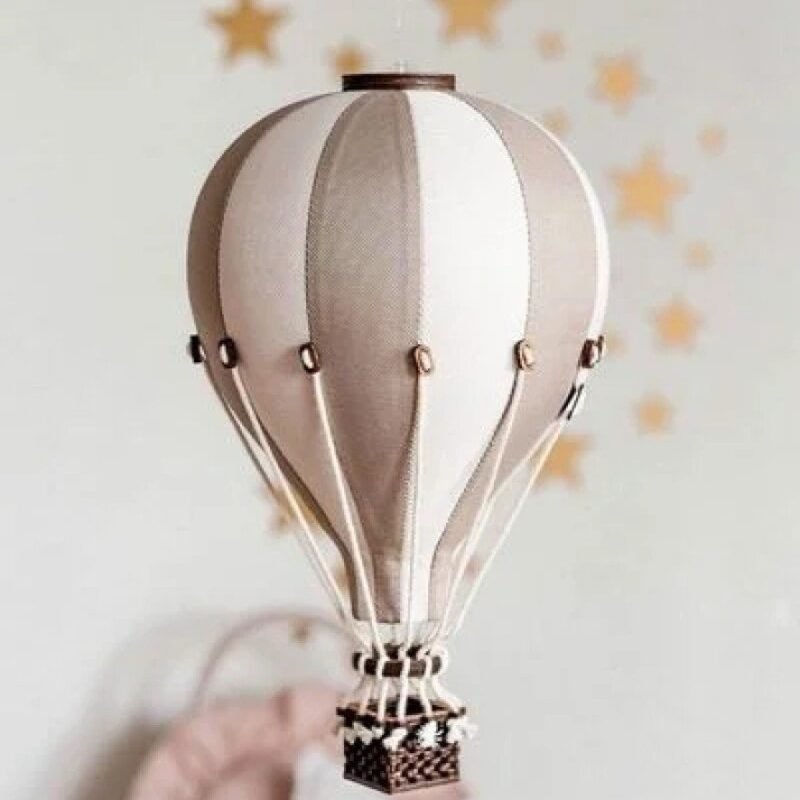 Pakabinamas dekoratyvinis oro balionas GOLD - BEIGE L
