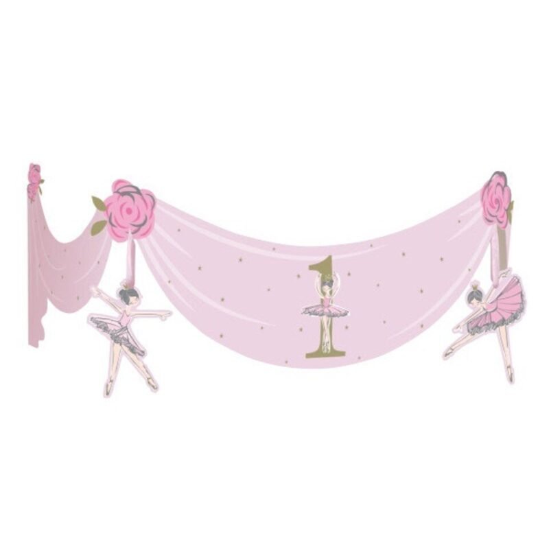 Dekoracija 1ST BIRTHDAY BALLERINA