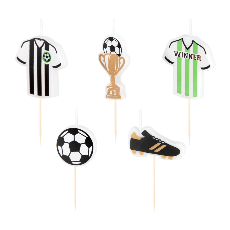 Gimtadienio žvakutės FOOTBALL