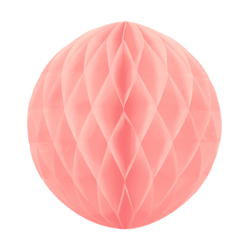 Pakabinama dekoracija HONEYCOMB LIGHT PINK 10cm.