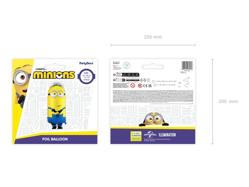 Folinis balionas MINION TIM